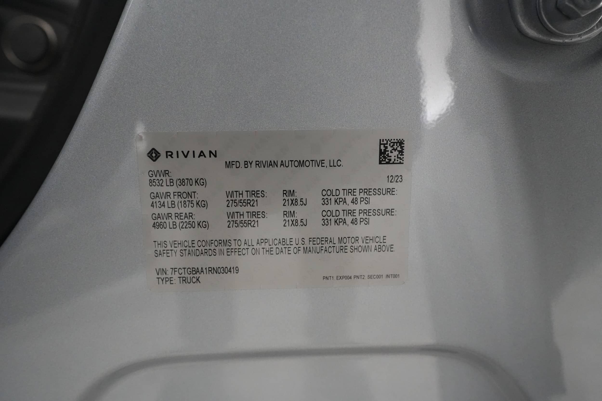 EverCars Co. vehicle image 21 for Rivian R1T -  Adventure on EverCars Co.
