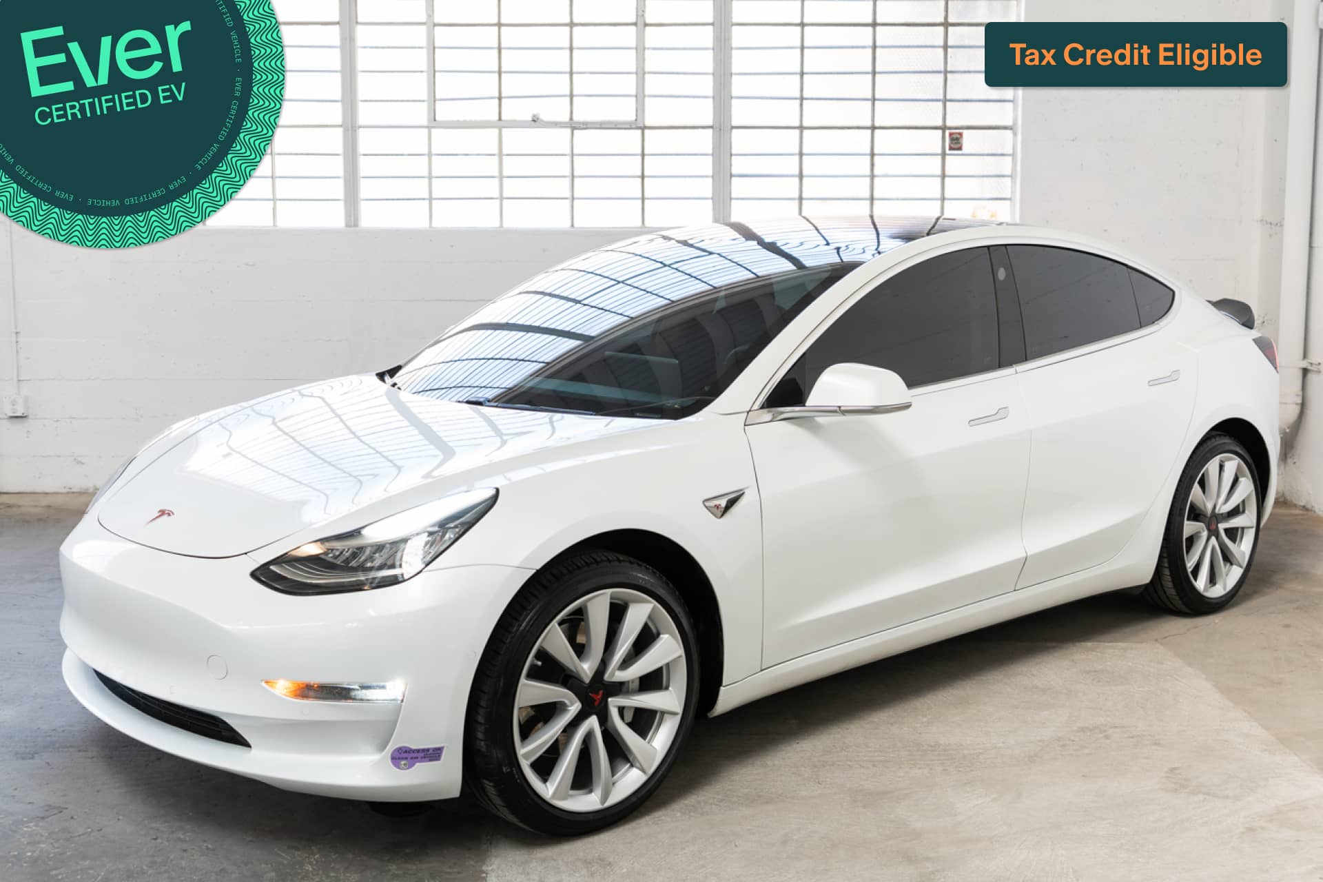 EverCars Co. featured vehicle's image for Tesla Model 3 -  Mid Range on EverCars Co.