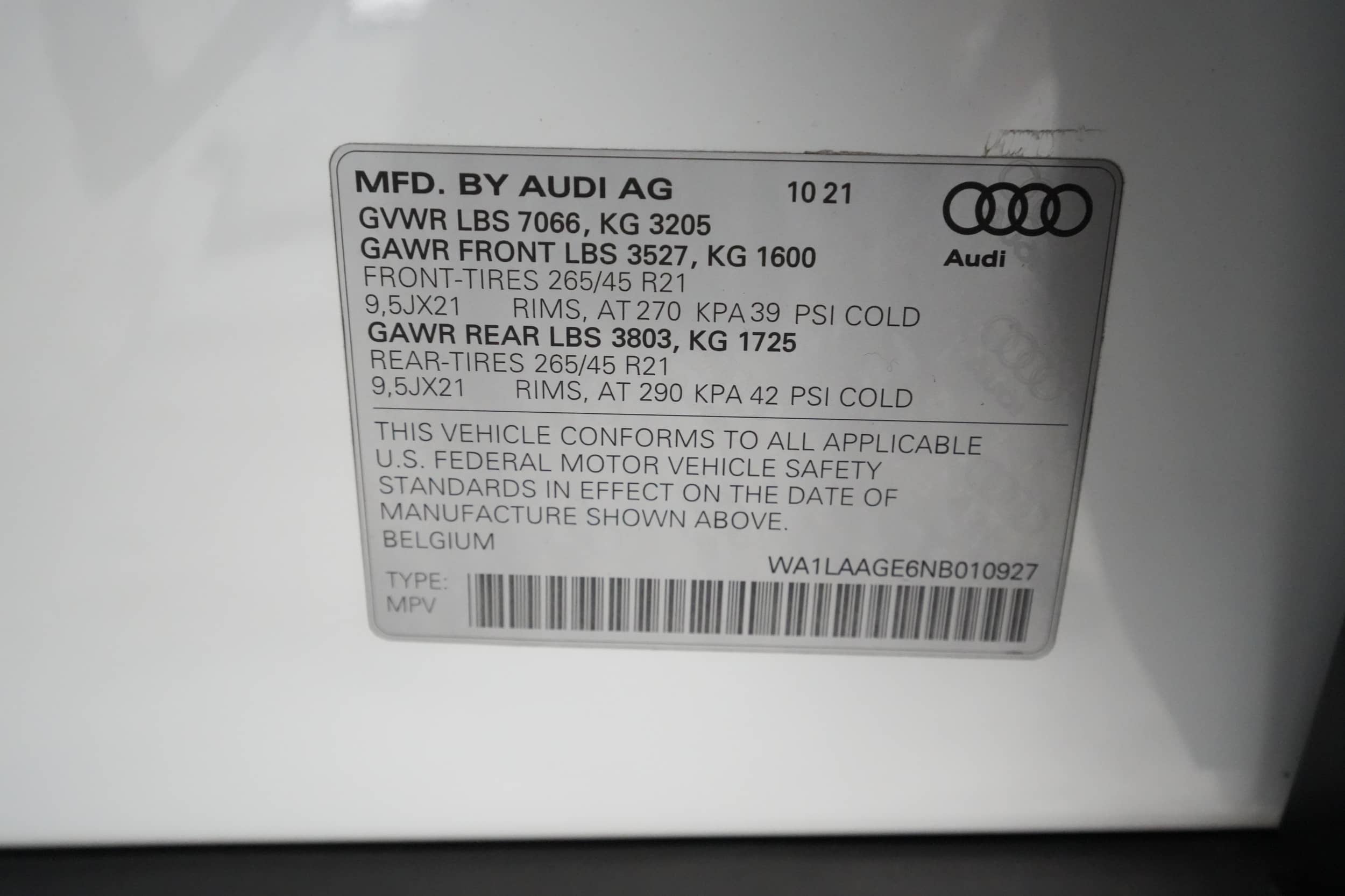 EverCars Co. vehicle image 45 for Audi e-tron -  Premium Plus on EverCars Co.