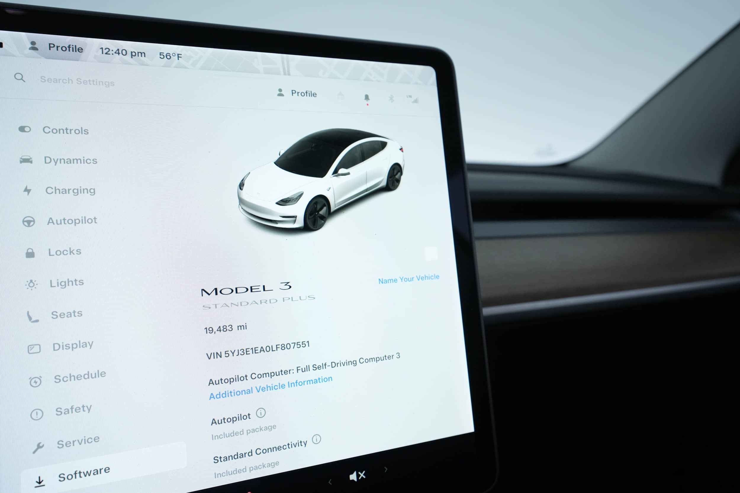EverCars Co. vehicle image 4 for Tesla Model 3 -  Standard Range Plus on EverCars Co.