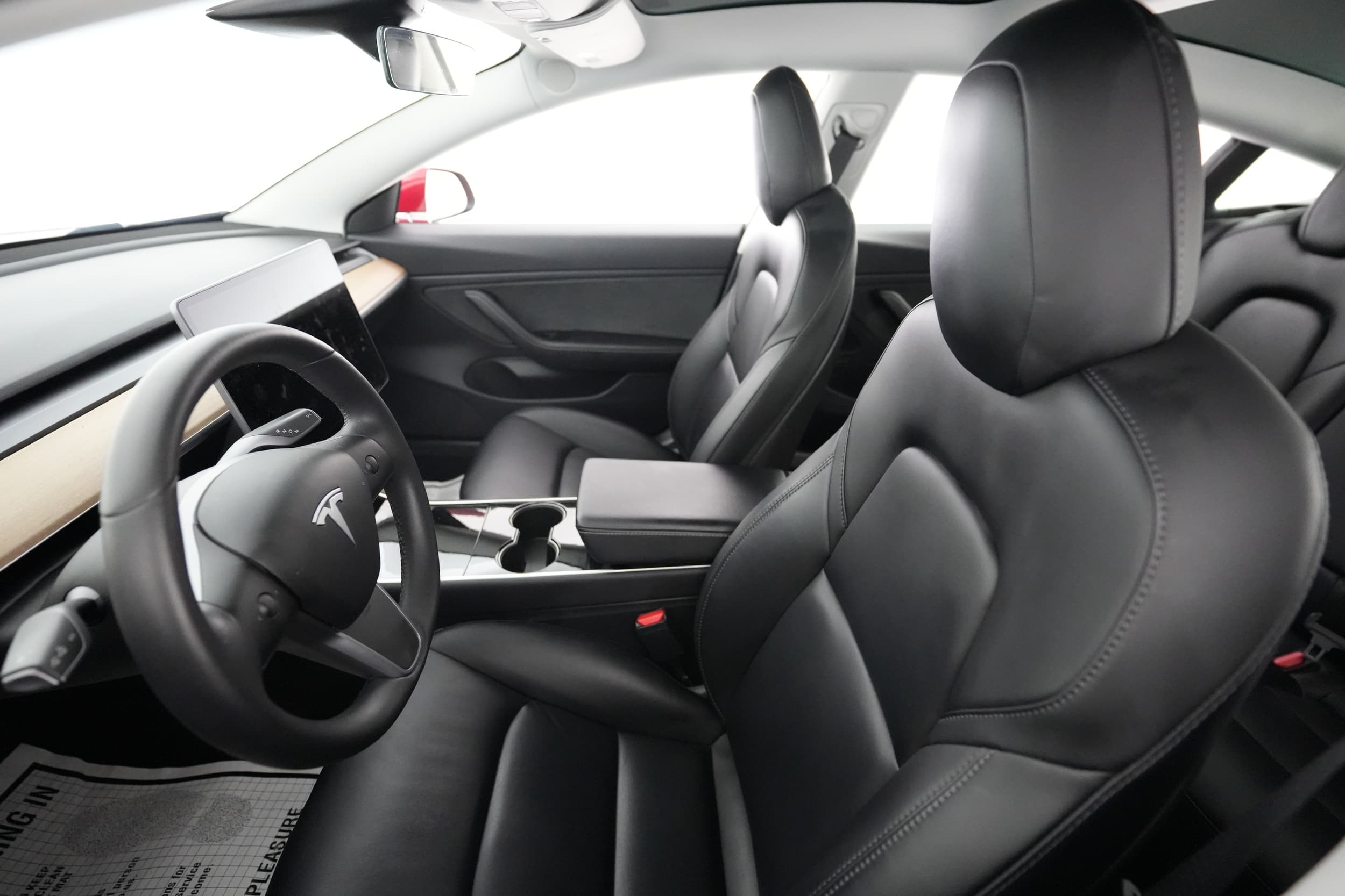 2020 Tesla Model 3 interior