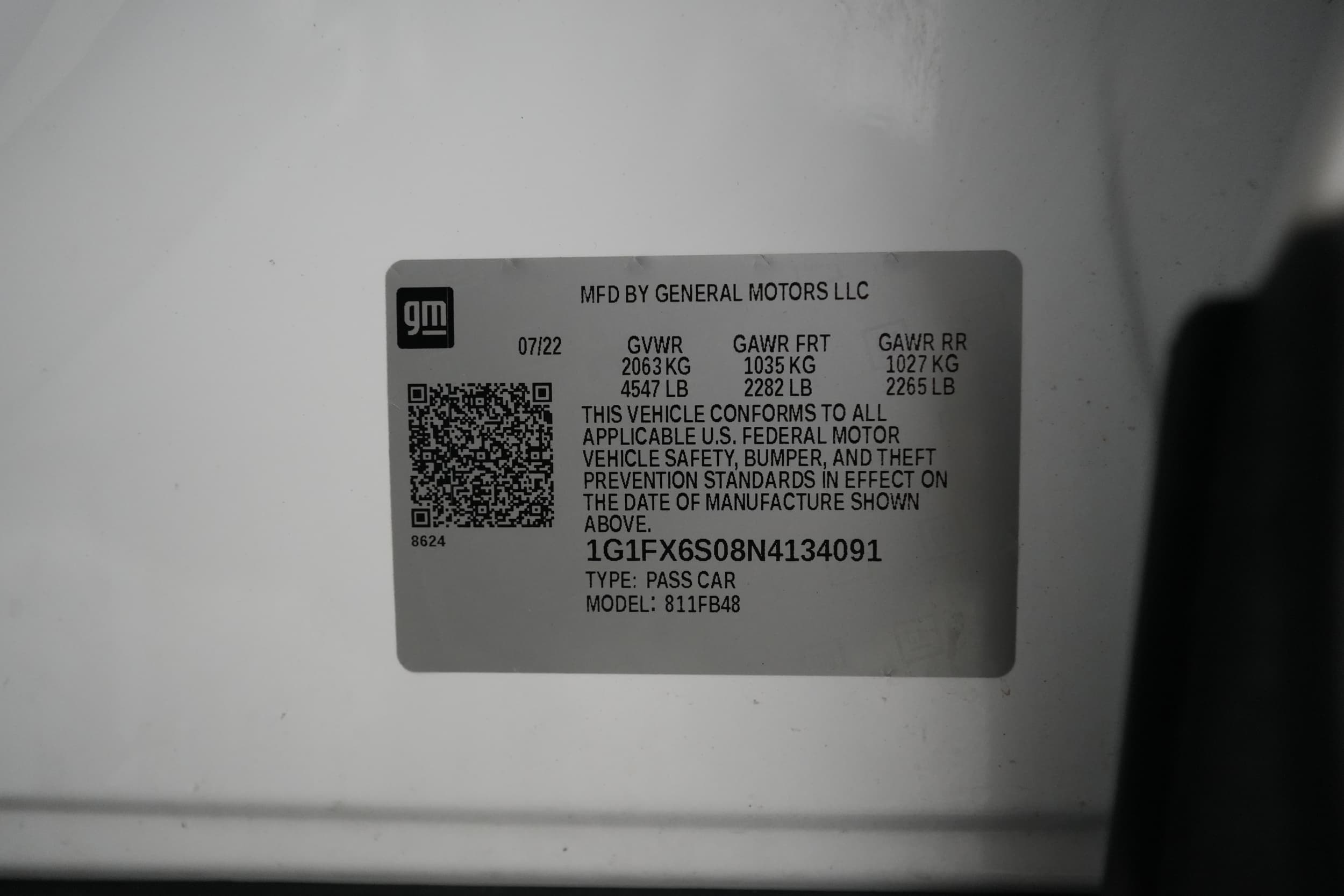 2022 Chevrolet Bolt EV