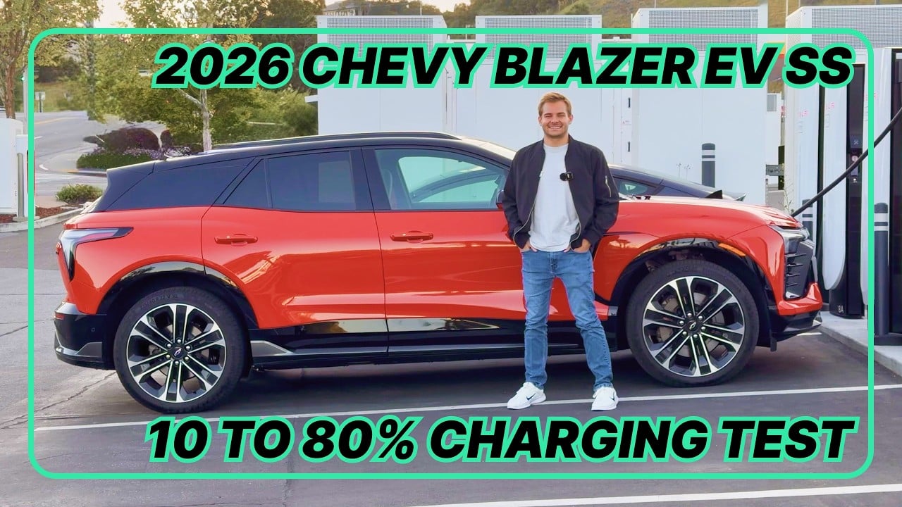 2026 Chevy Blazer EV SS Charging Test | 10-80% Supercharger Results
