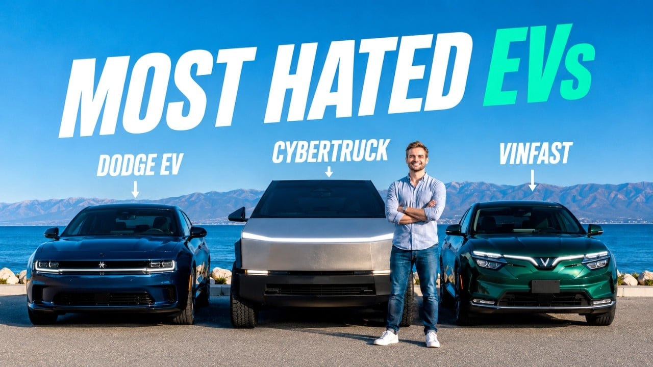 The Most Hated EVs: Cybertruck vs. Dodge Charger vs. VinFast VF8