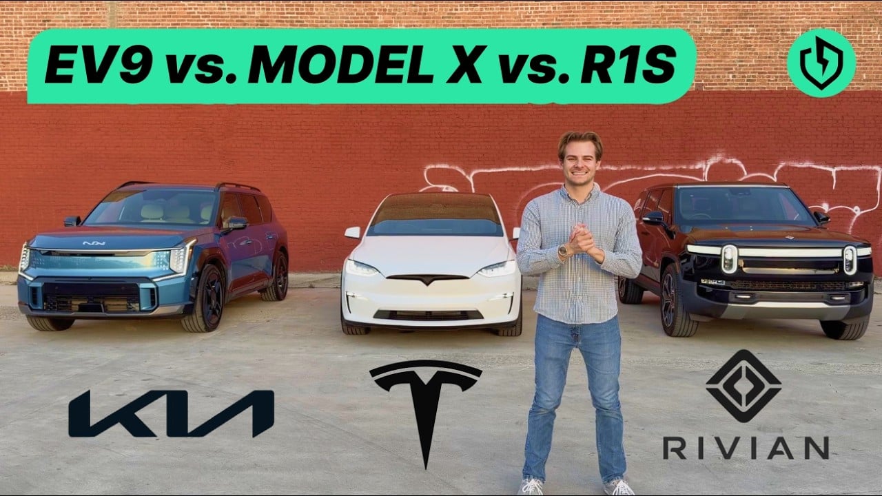 Tesla Model X vs. Rivian R1S vs. Kia EV9: Which Is The Ultimate Used 3-Row SUV?
