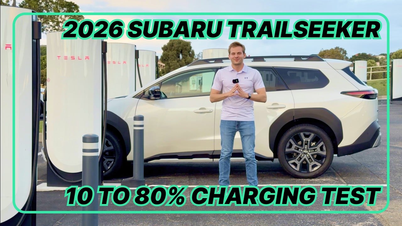 2026 Subaru Trailseeker Charging Test | 10-80% Supercharger Results