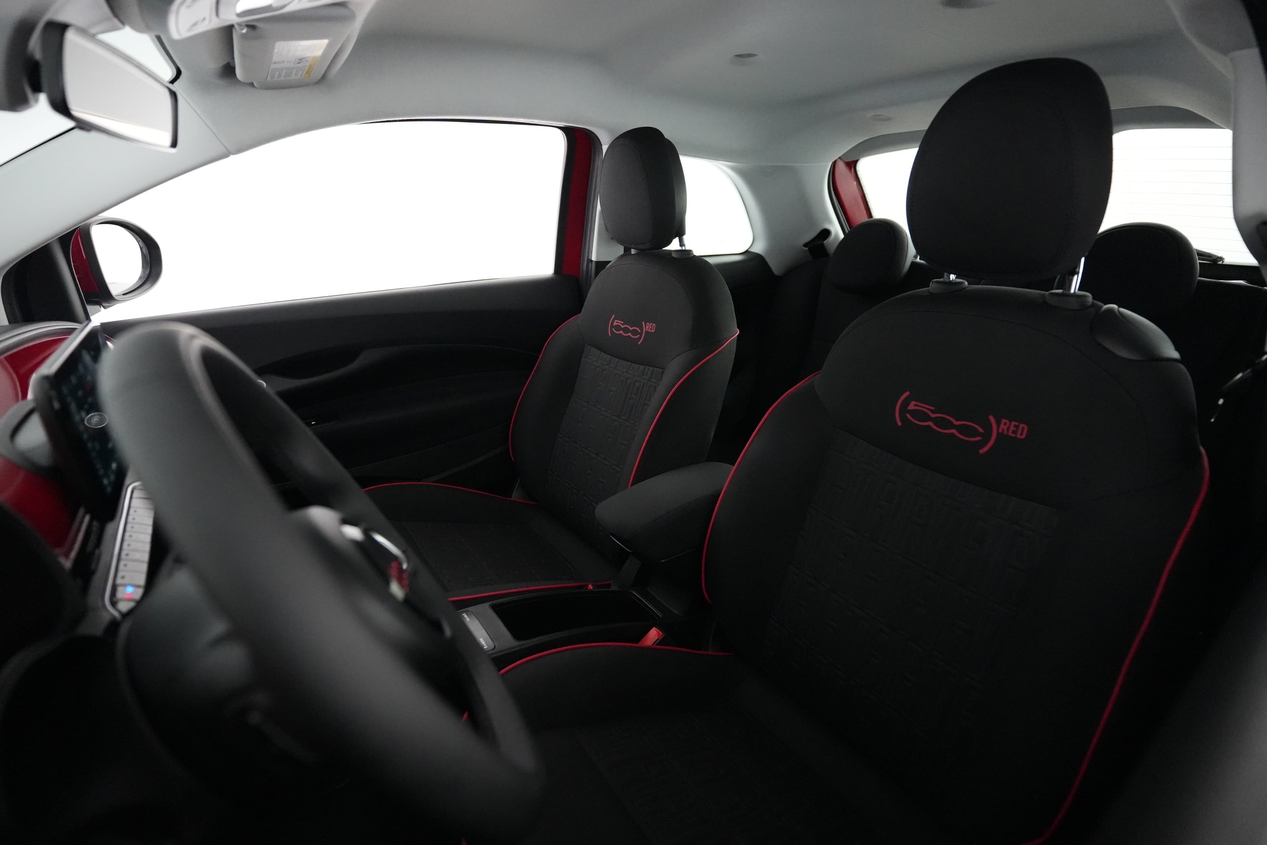 2024 Fiat 500e interior