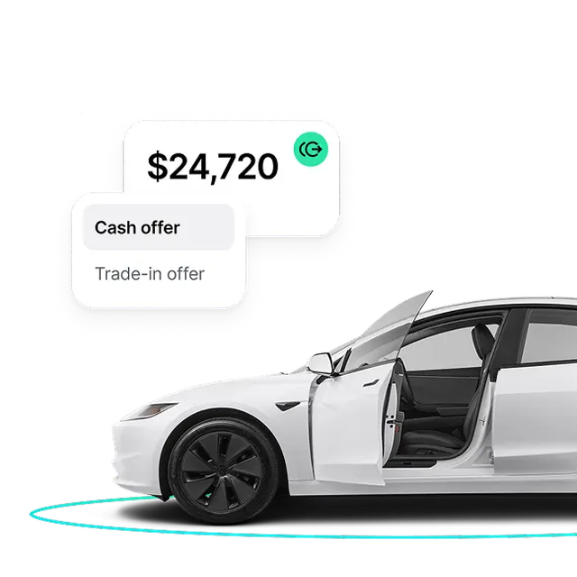 Customer preparing for vehicle pickup