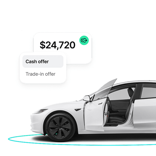 Customer preparing for vehicle pickup