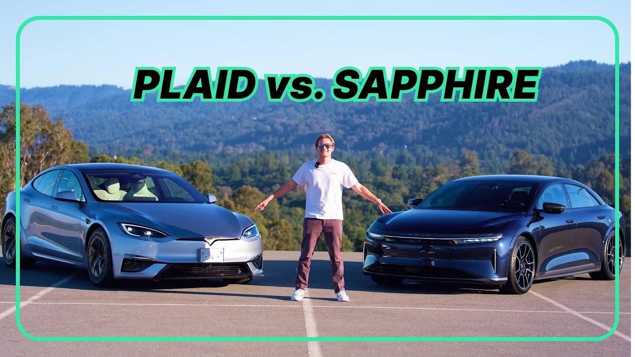 2026 Tesla Model S Plaid vs. Lucid Air Sapphire: Performance EV Showdown